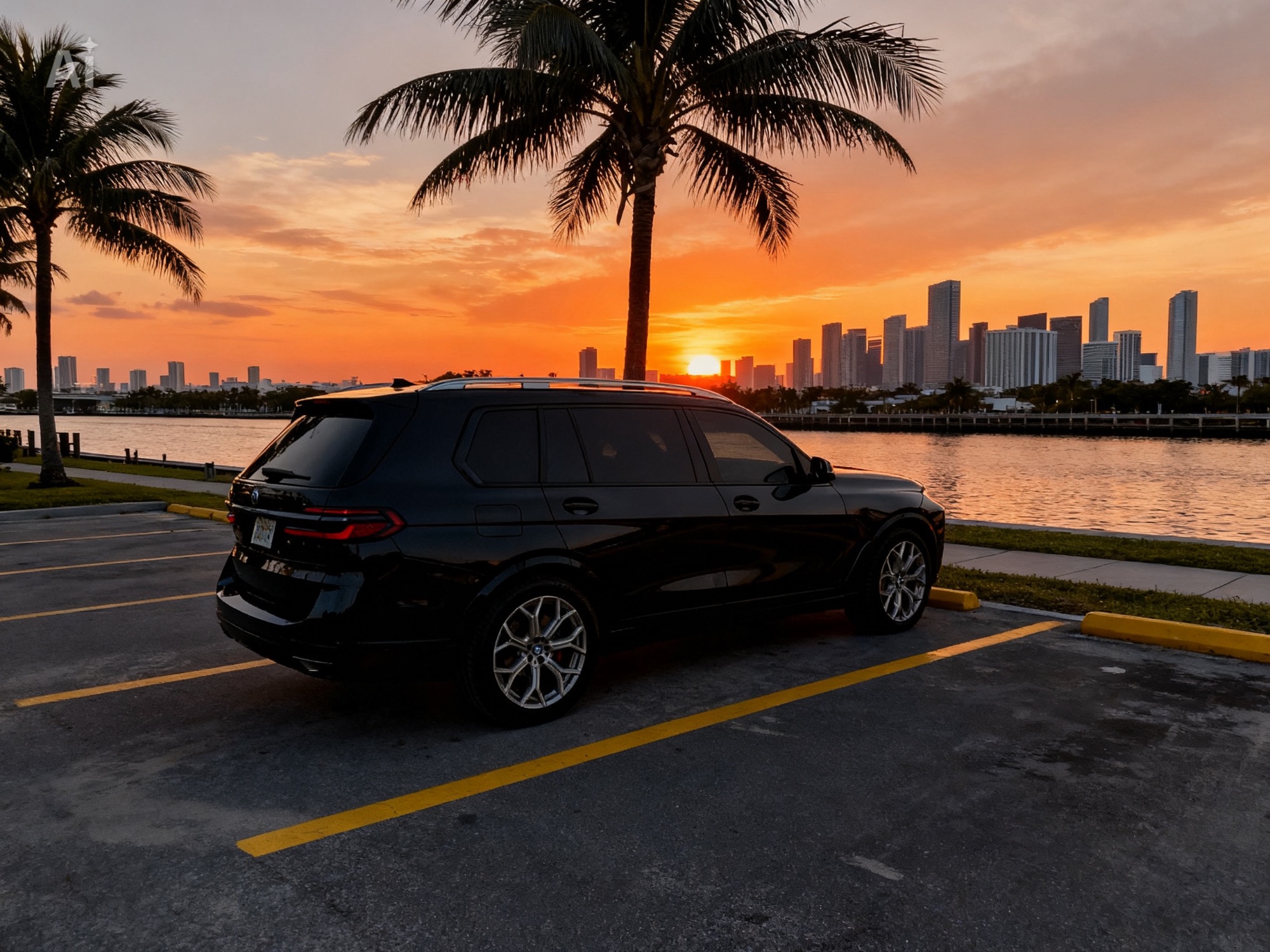 2023 BMW X7 rental car, photo 2