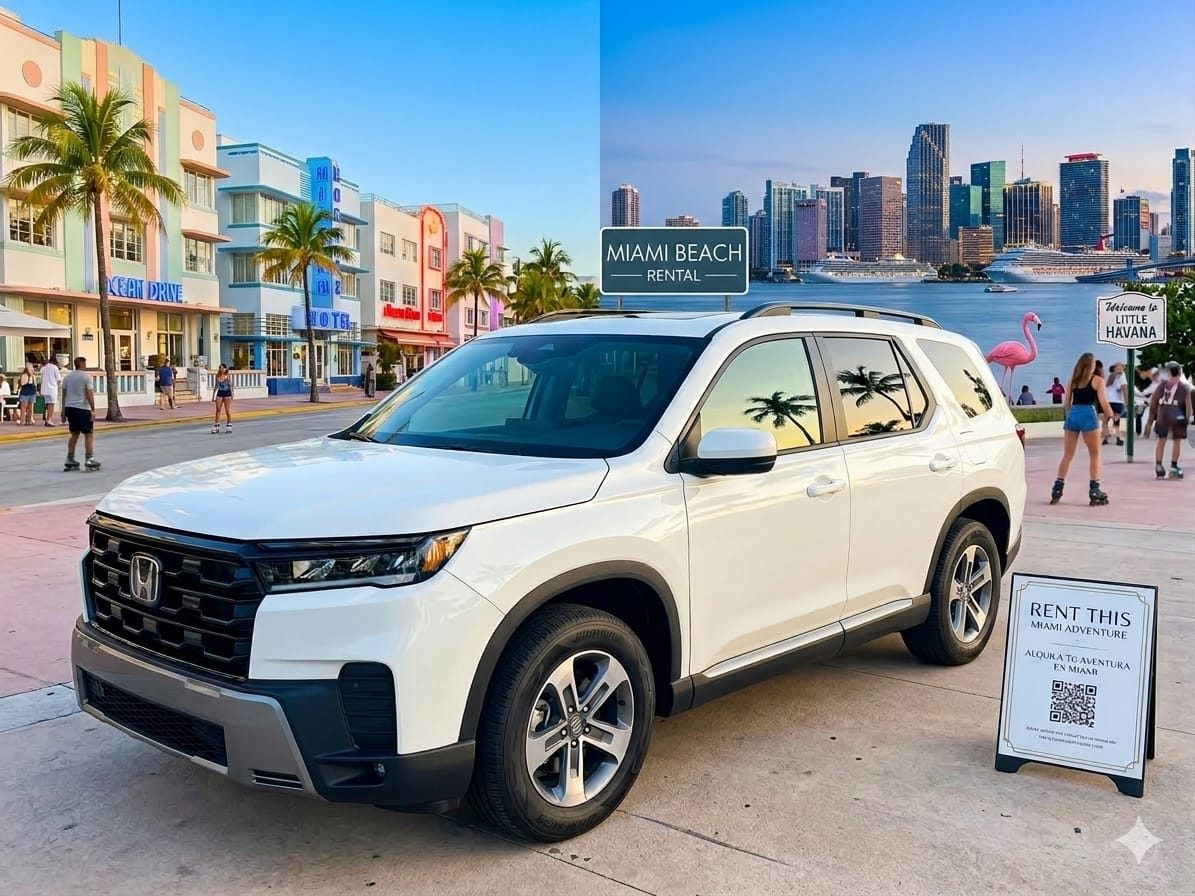2026 HONDA Pilot rental car, photo 3
