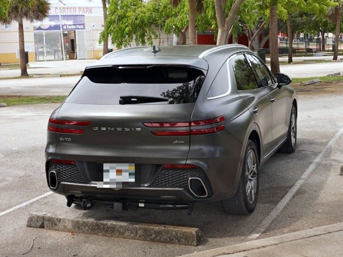 2025 Genesis GV70 rental car, photo 3