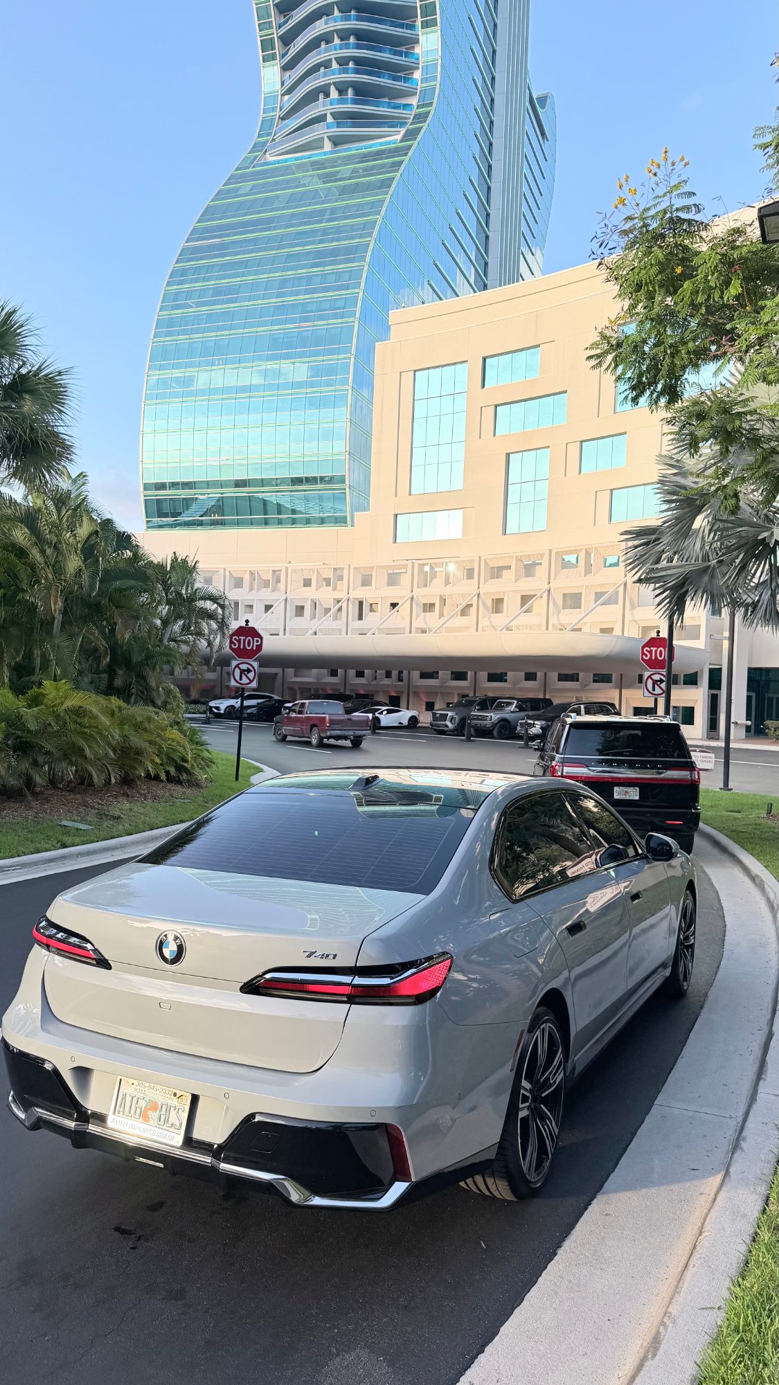 2023 BMW 740 Series rental car, photo 3